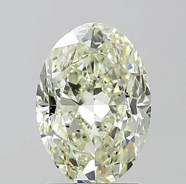 Oval , 4 ct, G, VVS2