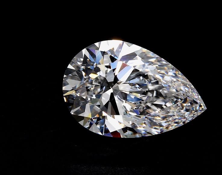 Pear, 3 ct, G, VVS2